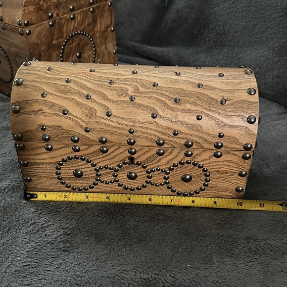 Global Views Wooden Boxes set of 2 - Picture 11 of 17